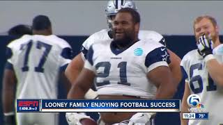 Looney family enjoying football success