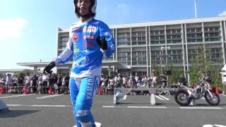 バイクのふるさと浜松2015　トライアルデモンストレーション6