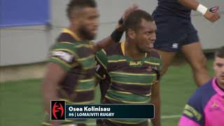 Try Time: LOMAIVITI (Osea Kolinisau) v COLLEGIATE AA RugbyTown 7s Pool Play 2019