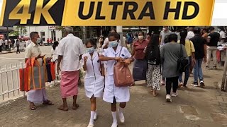 4k walk in Kandy city and capturing the daily struggle of Sri Lankan people during the Crisis .