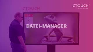 CTOUCH Riva 2 - wie man den Datei-Manager benutzt