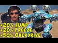 WOW! NEW CRYO RAVEN OVERDRIVE 200% Damage War Robots Gameplay WR