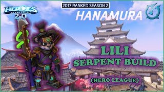 Grubby | Heroes of the Storm 2.0 - LiLi- Serpent Build -HL 2017 S2 - Hanamura