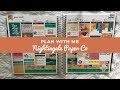 Plan With Me // Nightingale Paper Co // Tan Lines