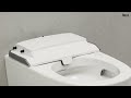 how to install in wash® insignia floorstanding smart toilet roca