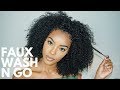 FAUX WASH N' GO TUTORIAL | Slim Reshae