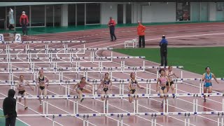 【松田 晏奈選手】20230606長崎県高校総体 女子100mH決勝