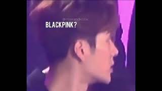 Jackson Wang confused with Blackpink.....???