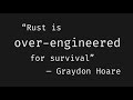 Rust is the New C