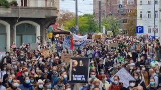 Klimademo von Fridays for Future in Halle