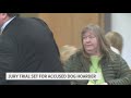 Karen Plambeck appears in court