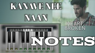 Kanave nee naan | Piano notes | Perfect piano