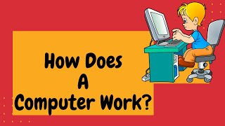 How does a computer work? | IPO Cycle | Input-Process-Output cycle | Grade 1 & 2 |