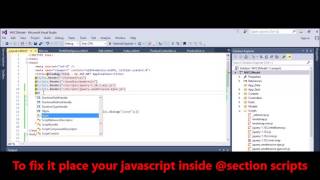 MVC - Fix Error - JavaScript runtime error Object doesnt support property or method dialog n