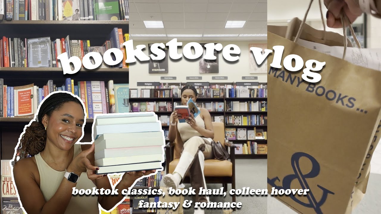 Autumn Bookstore Vlog📚🍂 Book Shopping At Barnes And Noble + Book Haul ...