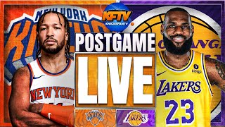 New York Knicks vs Los Angeles Lakers - Post Game Show EP 477 (Highlights, Analysis, Live Callers)
