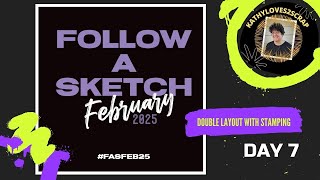 How I bring a sketch to Life in a beautiful double layout: full tutorial - #FASFEB25