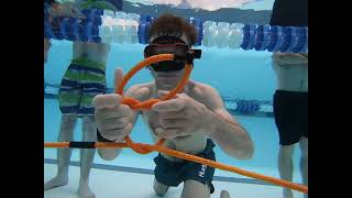 JOSH FROST UNDERWATER KNOT TYING