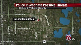 DeLand police investigate possible threats