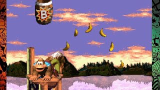 Tidal Trouble W1-3 How to reach the 2ND BONUS with Dixie \u0026 Kiddy Donkey Kong Country 3