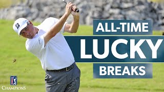 Luckiest breaks in PGA TOUR Champions history