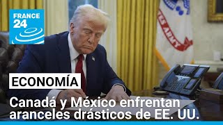 Trump sopesa aranceles del 25% a Canadá y México, con el petróleo en la mira • FRANCE 24