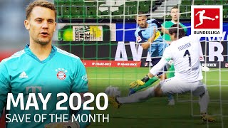 Vote For The Best Save of the Month - Neuer, Trapp, Sommer and More