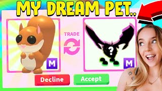I Traded Away My *MEGA SQUIRREL* For This.. (Adopt Me RICH Trades)