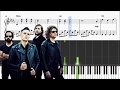 The Killers - Mr Brightside - Piano Tutorial + SHEETS
