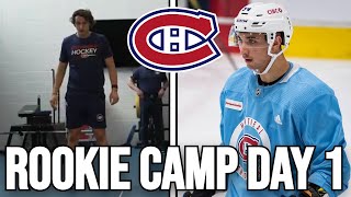 HABS ROOKIE CAMP UPDATE - MONTREAL CANADIENS NEWS TODAY