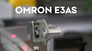 Omron E3AS - nastavenie snímača