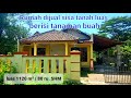 Rumah dijual sisa tanah luas berisi tanaman buah ( 082194791760 )