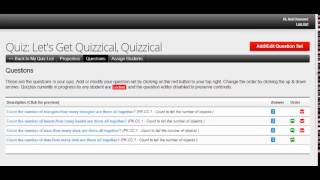 Quiz Builder Tutorial