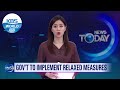 GOV'T to implement relaxed measures (News Today) l KBS WORLD TV 210513