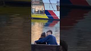 Lip kiss status | Cute Couple Goal | Husband Wife Kissing Hugging Sleeping Status 😘 #Shorts