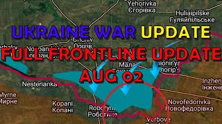 Ukraine War Update (20230801): Full Frontline Update