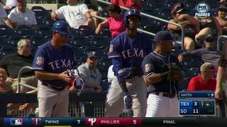 TEX@SD: Jones lines a triple to plate Yrizarri