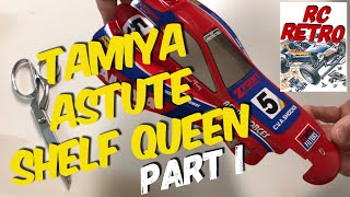 e67: VINTAGE TAMIYA ASTUTE SHELF QUEEN