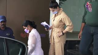 Sunny Leone With Kids Spotted in Andheri Out-side Her Office