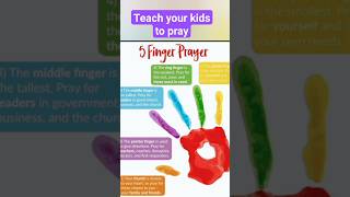 5-finger prayer-- prayer and possibilities. #short #prayer #5fingerprayer #prayeristhekey