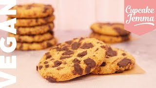 The BEST Vegan Chocolate Chip Cookies | Cupcake Jemma