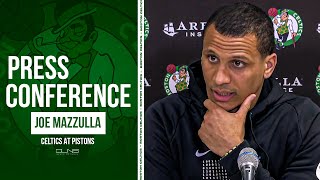 Joe Mazzulla: It's an HONOR to Coach Jaylen Brown | Celtics vs Pistons Postgame