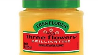 Tres Flores (Three Flowers) Brilliantine Review \u0026 Styling