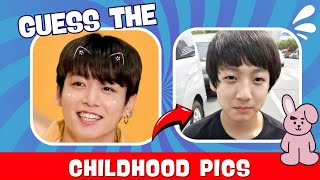 Guess the BTS Member by Their Childhood Photo! | BTS ARMY QUIZ CHALLENGE