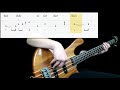 Commodores - Easy (Bass Cover) (Play Along Tabs In Video)
