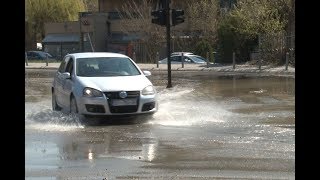 Pëlcet gypi, rruga “Tirana” në Prishtinë me ndërprerje të ujit të pijshëm