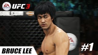 EA Sports UFC 3 - PS4 Pro 1080p 60fps / Bruce Lee vs Conor McGregor #1