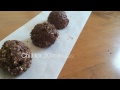 how to make no bake nutella cookie bites 3 ingredients