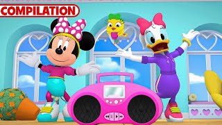 Minnie's Bow-Toons! 🎀 | NEW 20 Minute Compilation | Part 4 | Party Palace Pals | @disneyjunior