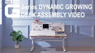 G6120-S/L Dynamic Growing Desk Assembly Video- Kid2Youth Ergonomic Furniture